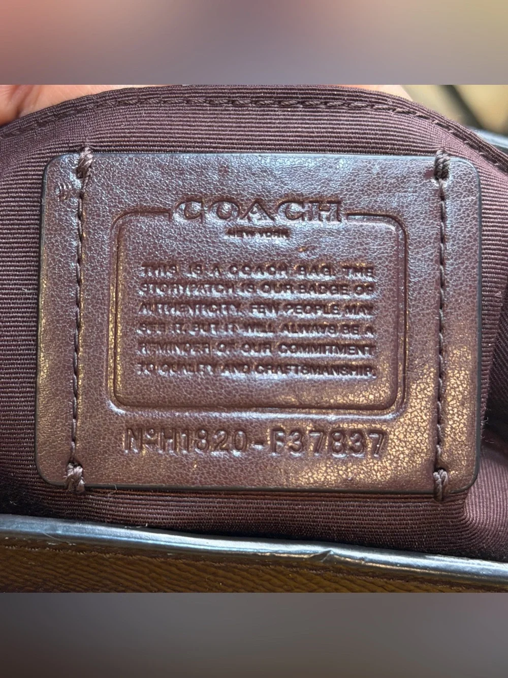 Coach Minetta Carryall Crossgrain Leather Satchel – Dark Brown